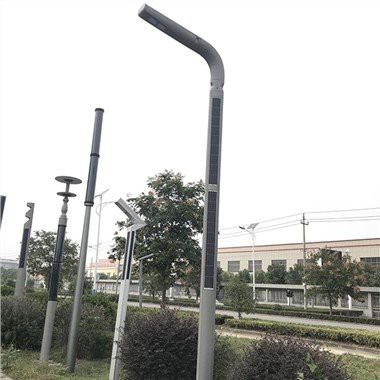 Uus disaintoode päikesesüsteemiga avaliku valgustuse post